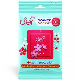  Godrej Aer Power Pocket Fresh Blossom Bathroom Fragrance 10 gm